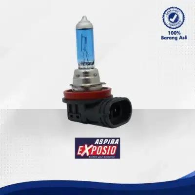Lampu Halogen Aspira Exposio H11 12V55W ULTIMATE WHITE VISION