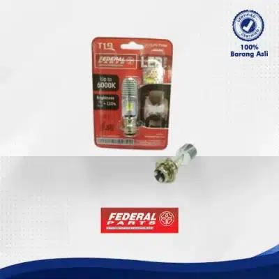 Lampu Motor LED T19, 12V7/8W WHITE (MOTOR BEBEK & MATIC)
