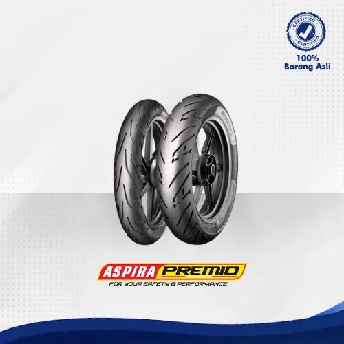 Paket Ban Aspira Premio Sportivo 90/80-14 & 100/80-14 (Depan & Belakang) untuk Beat UPSIZE