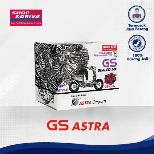 Pemasangan + GTZ-6V MF NOSIZE