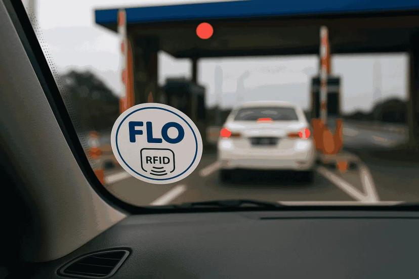 Cara Tempel stiker RFID Flo