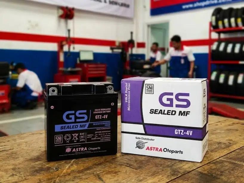 Aki GS VRLA: Jenis Aki Kering Sealed MF dari Aki GS Astra untuk Sepeda Motor