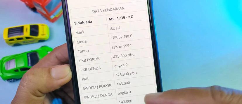 aplikasi cek pajak kendaraan​