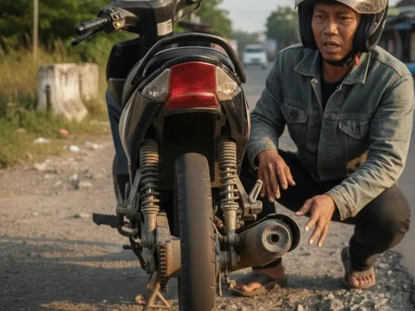 THR Turun Saatnya Ganti Ban Botak