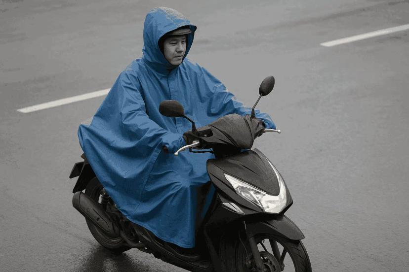 bahaya menggunakan jas ponco