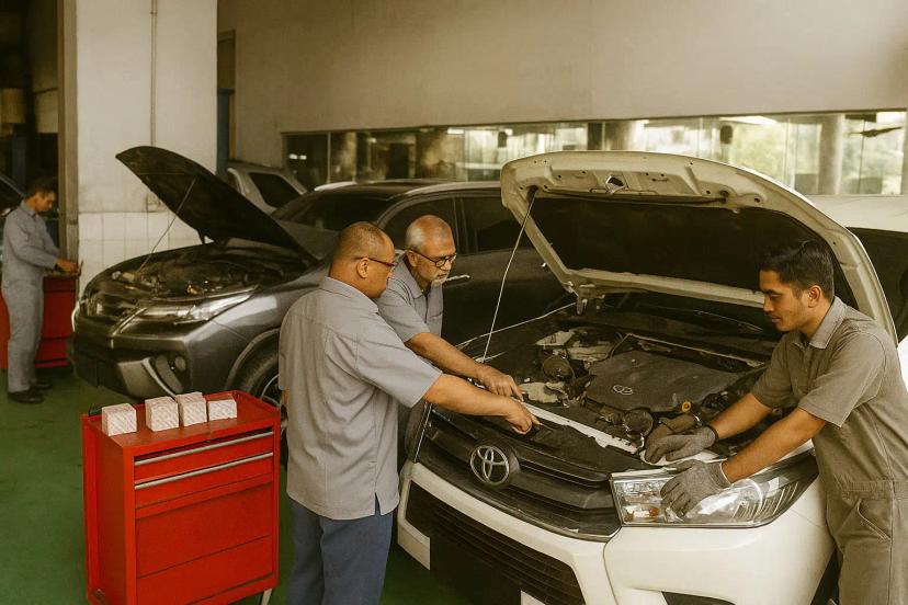 bengkel mobil aceh