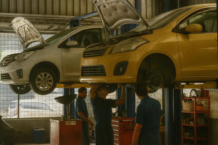 bengkel mobil lumajang