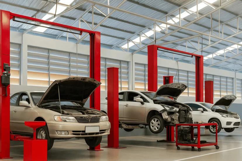 bengkel mobil manado