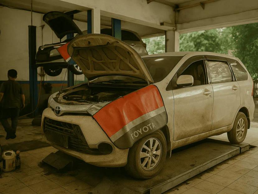 bengkel mobil mediun