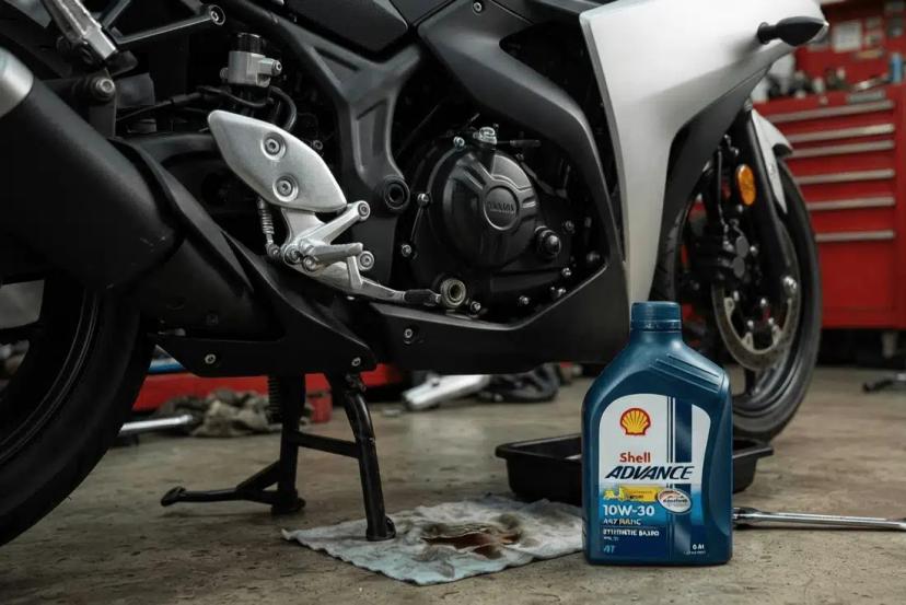 berapa km ganti oli motor