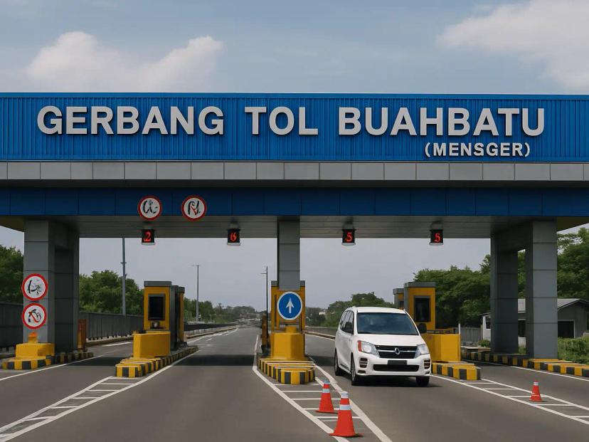 gerbang tol buah batu mengger kota bandung jawa barat