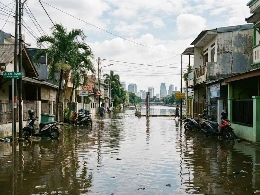 cara cek banjir di jakarta