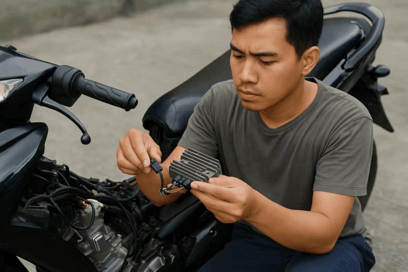 cara cek kiprok motor injeksi