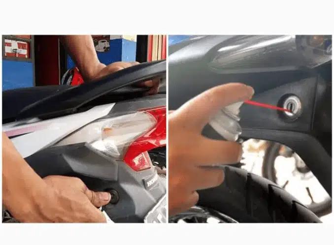Kunci Jok Motor Susah Dibuka