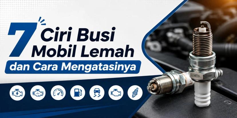 Ciri-Ciri Busi Mobil Lemah