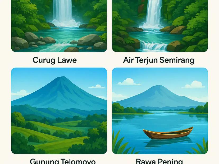 tempat wisata ungaran