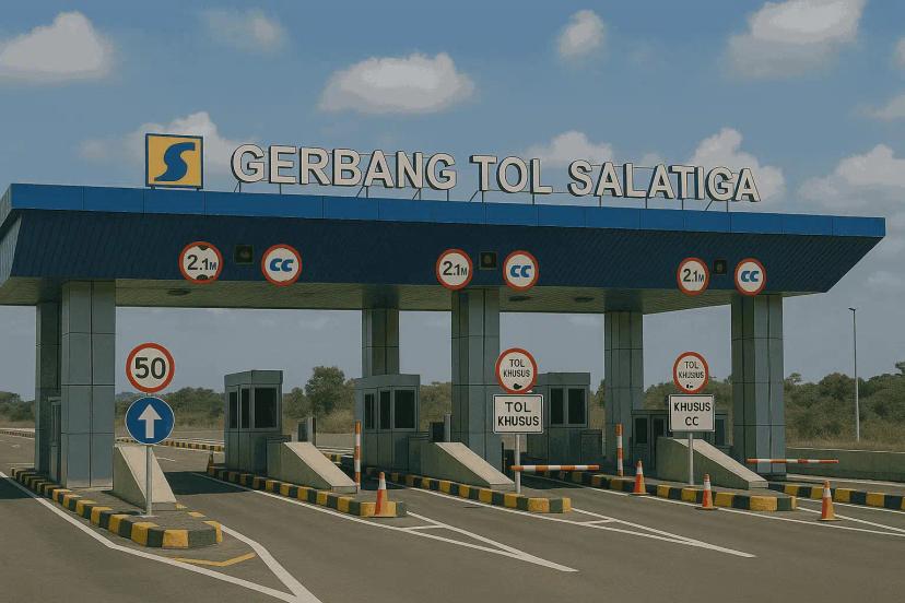 gerbang tol salatiga