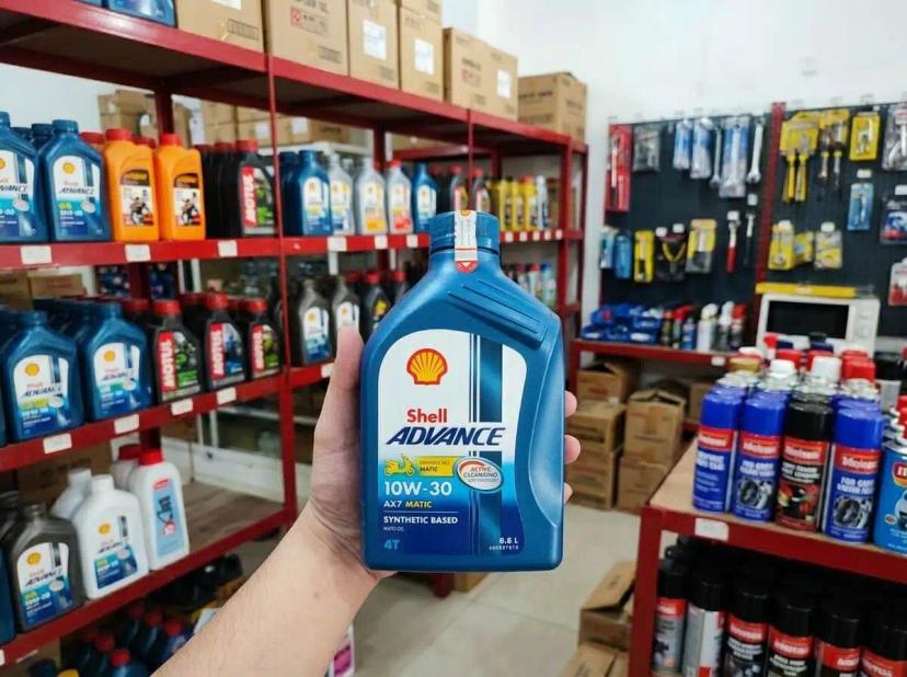 harga oli shell advance