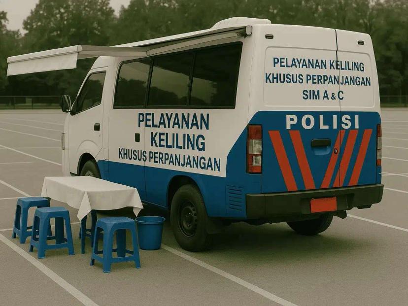  jadwal sim keliling kediri