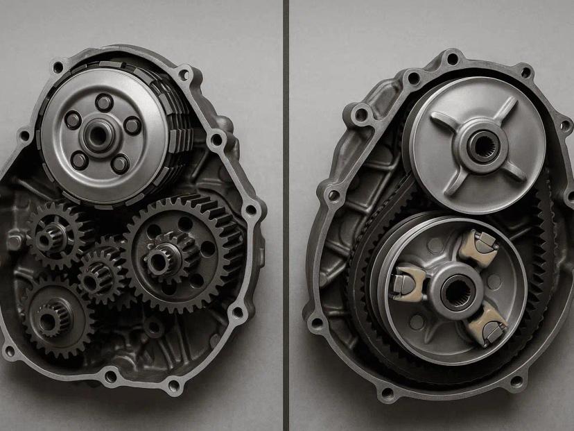 komponen transmisi motor