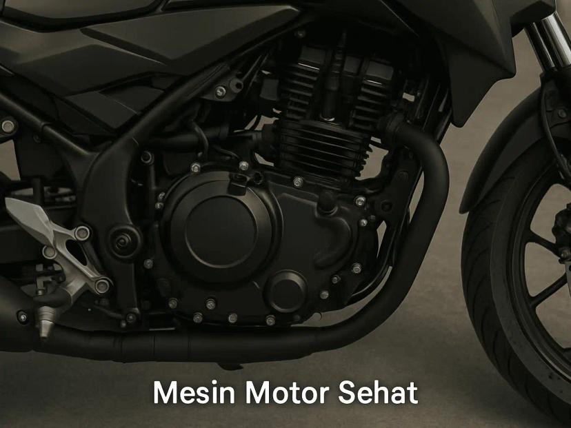 ciri mesin motor sehat