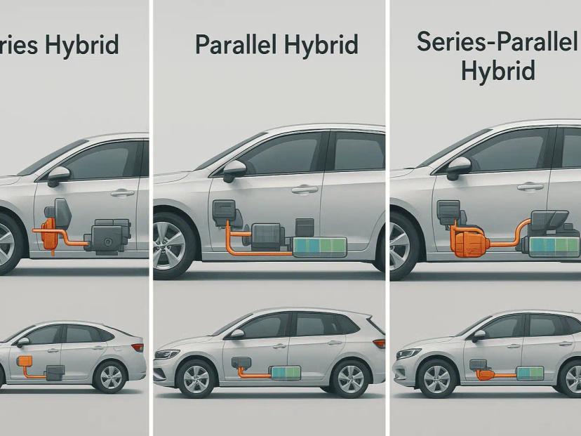 Perbedaan Series Hybryd, Parallel Hybid dan Series-Parallel Hybrid