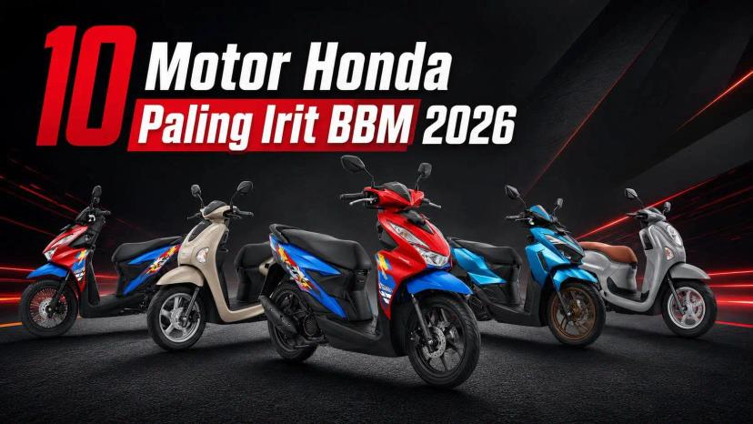 Motor Honda Paling Irit BBM