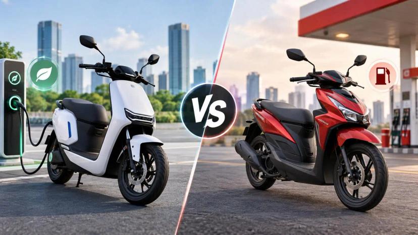 Motor Listrik vs Motor Bensin