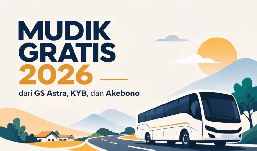 Mudik Gratis GS Astra, KYB, Akebono 2026