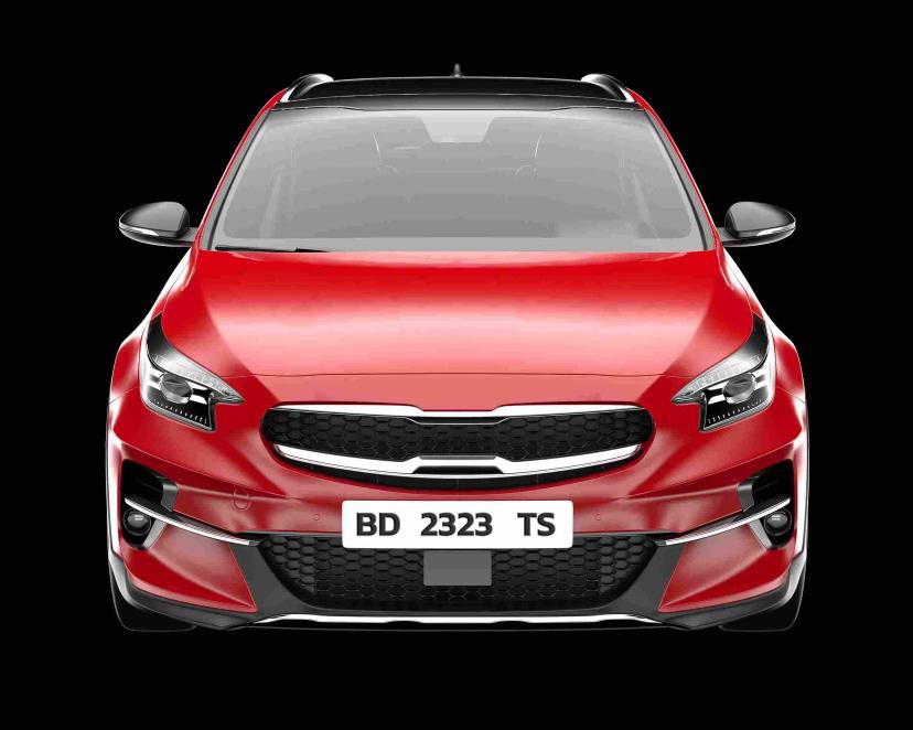 Plat Nomor Kendaraan BD