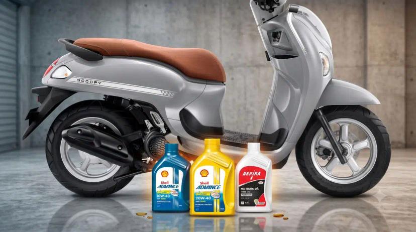 rekomendasi oli scoopy