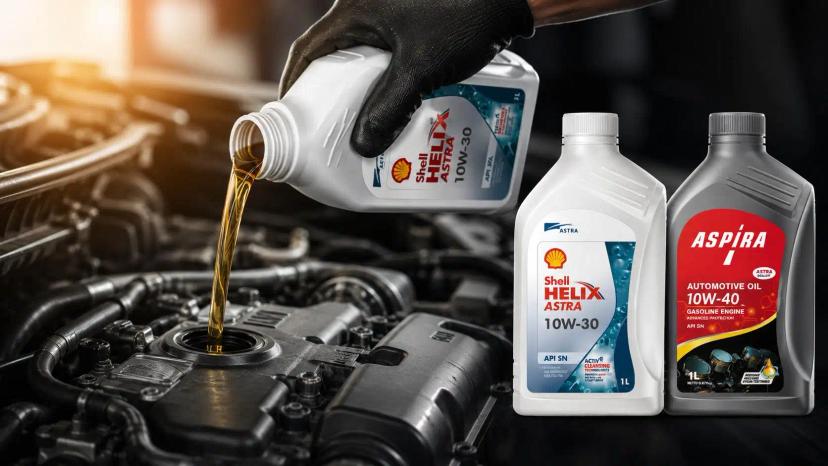 Rekomendasi Oli Mesin Mobil Matic