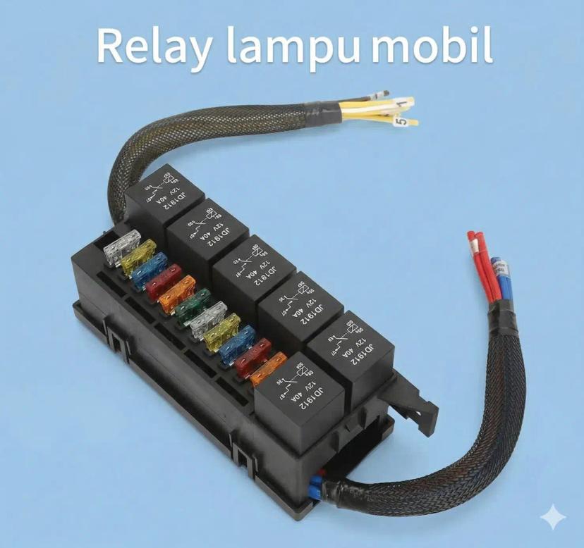 Apa Itu Relay Lampu Mobil? Ini Fungsi dan Cara Pasangnya