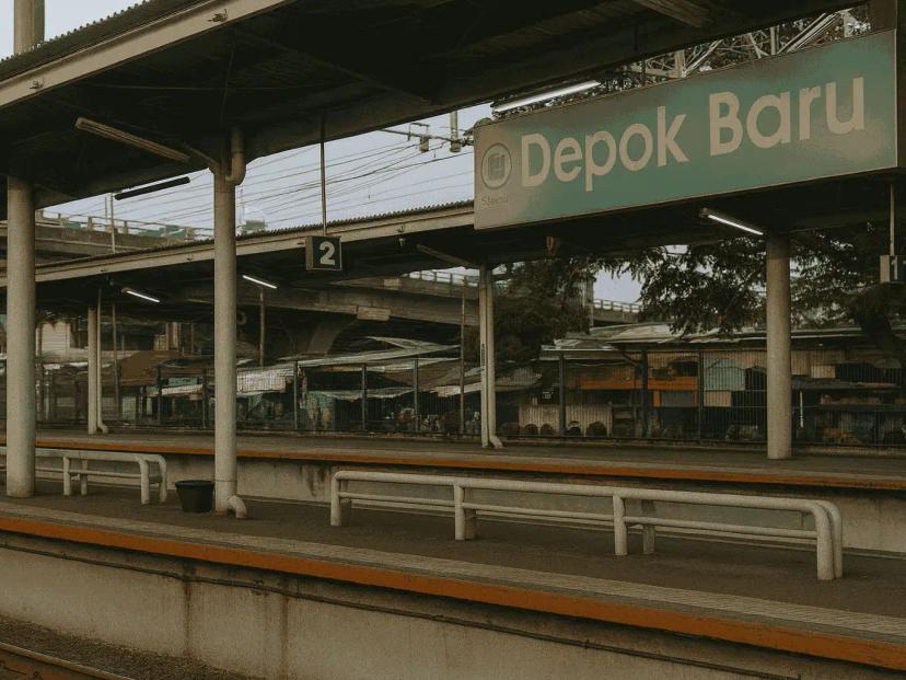 stasiun depok baru