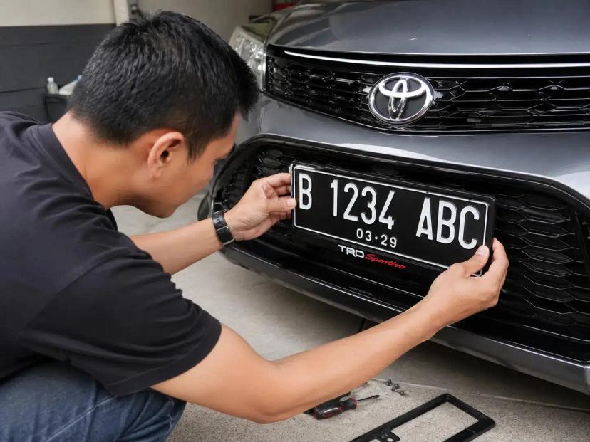 Variasi Plat Nomor Kendaraan