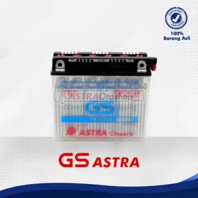 Aki Motor GS ASTRA Premium Kit GM7-4B untuk Motor Honda Tiger, Yamaha Nouvo dan Yamaha Scorpio