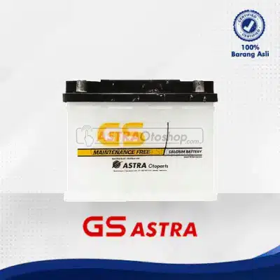 AKI MOBIL GS ASTRA MF OEM 370LN3 - Fortuner Diesel, Innova Diesel, Innova Reborn Diesel