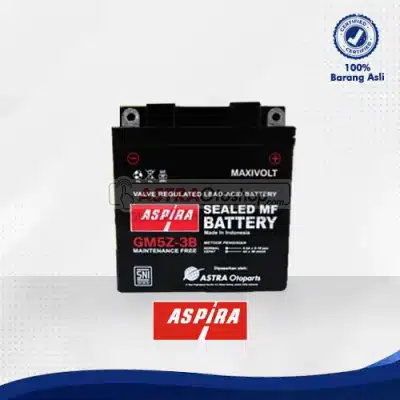 Aki motor ASPIRA GM5Z3B MF (5 Ah)