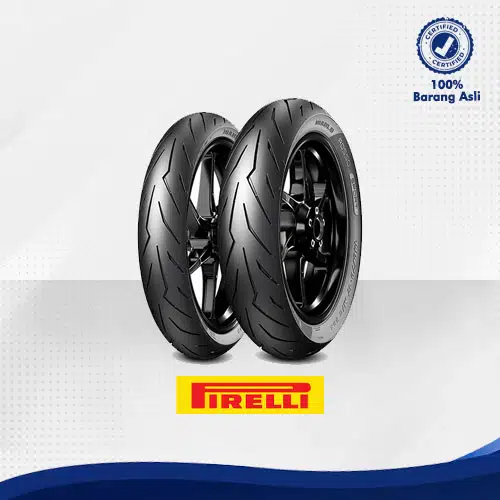 Ban Motor Pirelli Diablo Rosso Sport 80/90 R14 untuk Motor Vario, Scoopy, Spacy, Beat, Mio