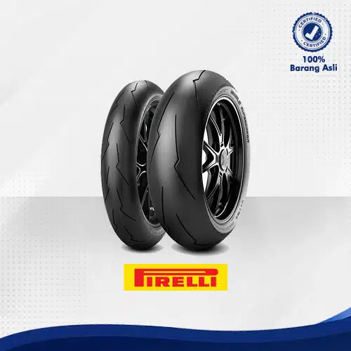 Ban Motor Pirelli Diablo Rosso Scooter 100/90 R12 untuk Vespa Balap, New Scoopy