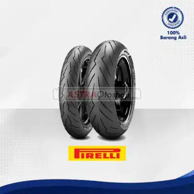 Ban Motor Pirelli Diablo Rosso Scooter 110/70 R12 untuk Vespa Sprint