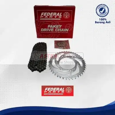 Drive Chain Kit FEDERAL PARTS untuk Yamaha Vega ZR (428-15T/40T/108L)