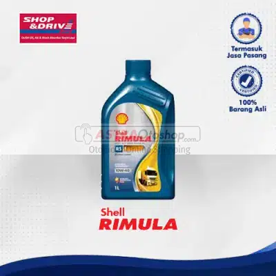 Voucher Shell RIMULA R5E (D) Oil 10W40 7 Ltr + Pemasangan (Oli untuk Mobil Diesel)