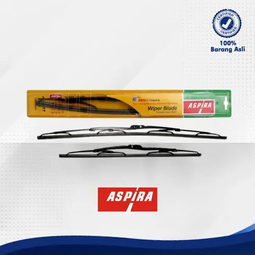 Paket Wiper Blade ASPIRA untuk Toyota Kijang, Suzuki Ignis (Ukuran 18 & 20 inch)