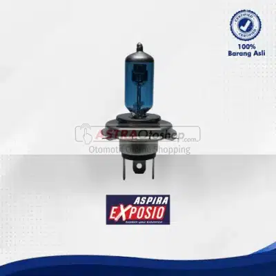 Bohlam Depan Halogen True Blue ASPIRA EXPOSIO untuk motor NINJA 250R, NINJA 250FI