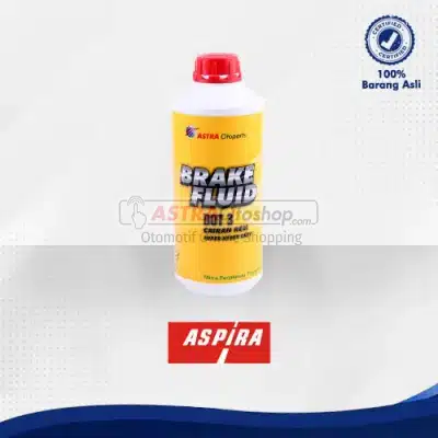 Aspira Minyak Rem Mobil DOT 3 - Merah [1000ml] (12-DOT3-1000)