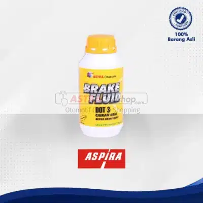 Aspira Minyak Rem Mobil DOT 3 - Bening [300ml] (12-DOT3-301)