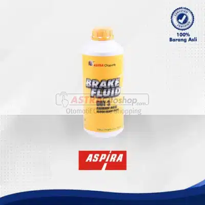 Aspira Minyak Rem Mobil DOT 3 - Bening [1000ml] (12-DOT3-1001)