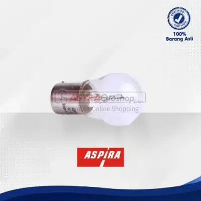 Bohlam Lampu Sein / Mundur ASPIRA 12V 21 Watt untuk Semua Mobil (11-12S2521BA15S)