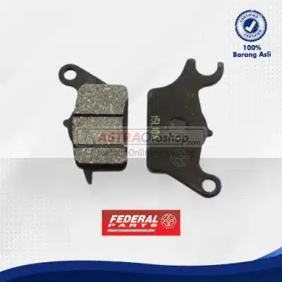 Pad Set FEDERAL PARTS untuk Honda  Absolute Revo (FR), Revo FI (FR), Supra X 125 Helm In (FR), Supra X 125 FI (FR)